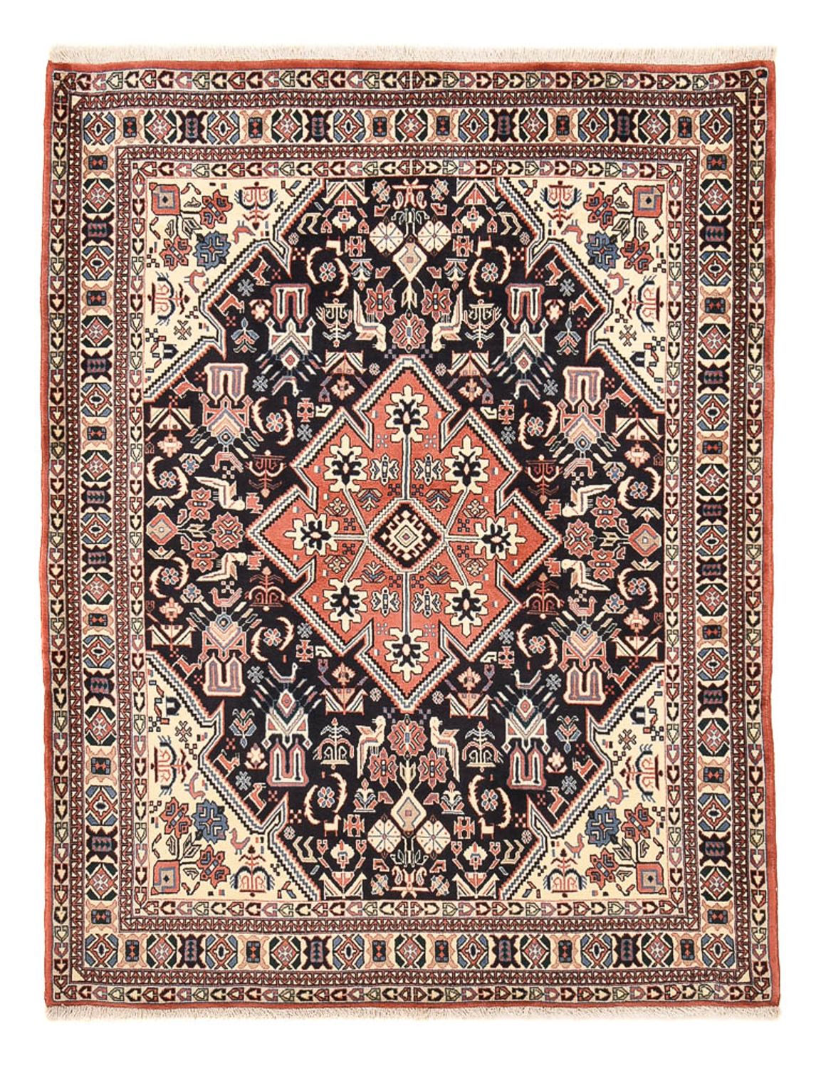 Gabbeh Rug - Kashkuli Perser - 192 x 150 cm - dark blue