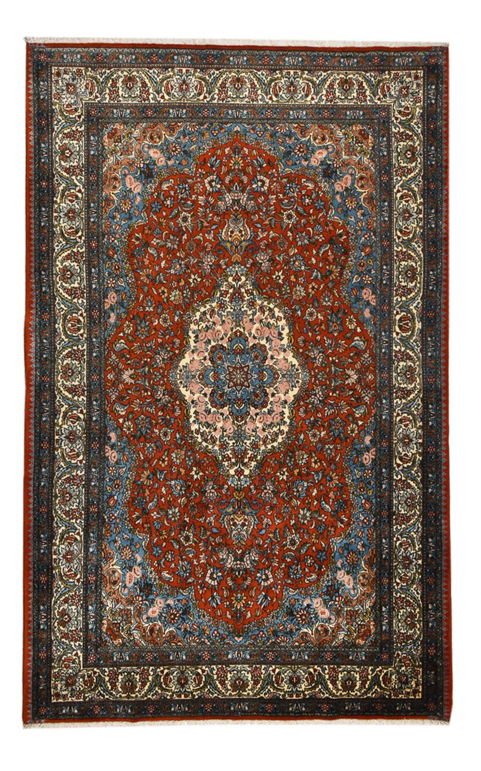 Perser Rug - Nomadic - 316 x 200 cm - dark red