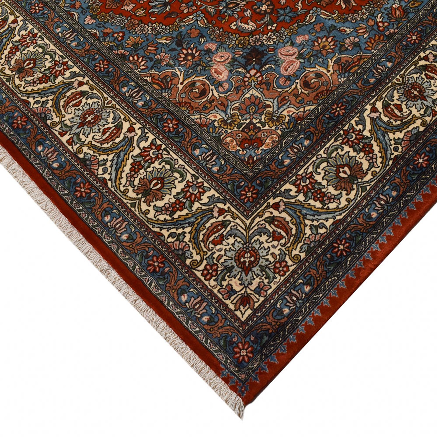 Perser Rug - Nomadic - 316 x 200 cm - dark red