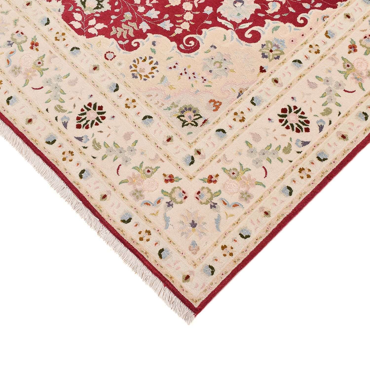 Perser Rug - Tabriz - Royal - 210 x 153 cm - red