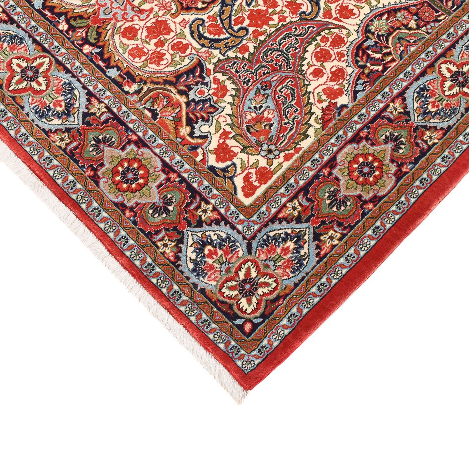 Perser Rug - Ghom - Royal - 205 x 132 cm - red