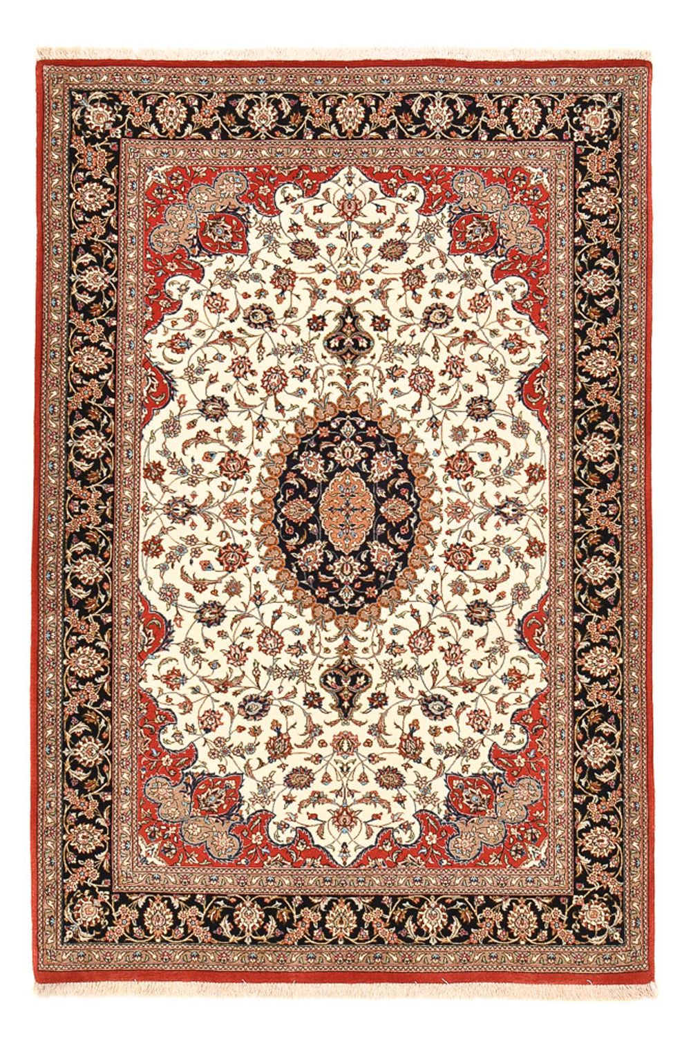 Perser Rug - Ghom - Royal - 207 x 134 cm - multicolored