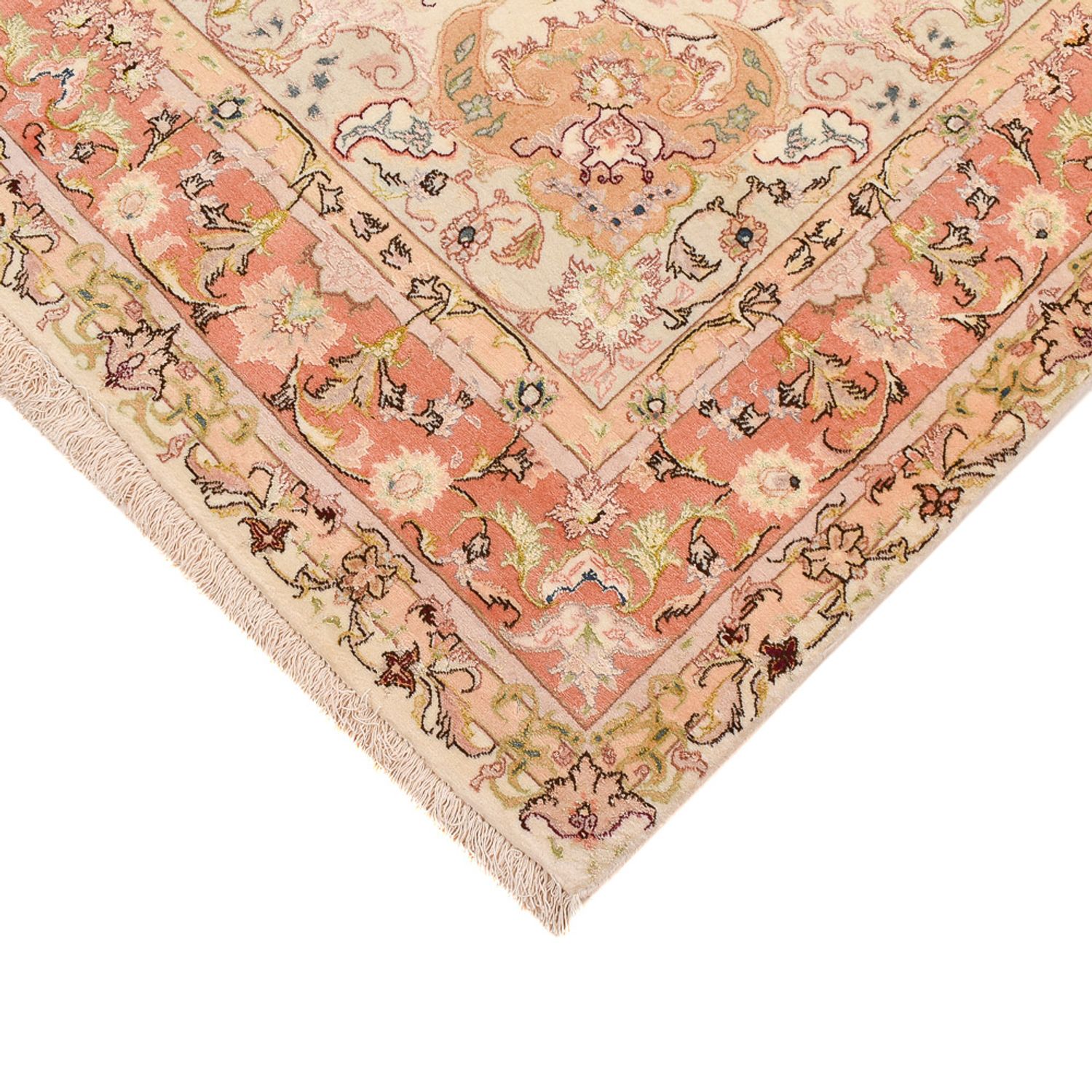 Perser Rug - Tabriz - Royal - 210 x 153 cm - light beige