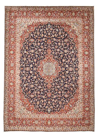 Perser Rug - Keshan - 424 x 308 cm - dark blue