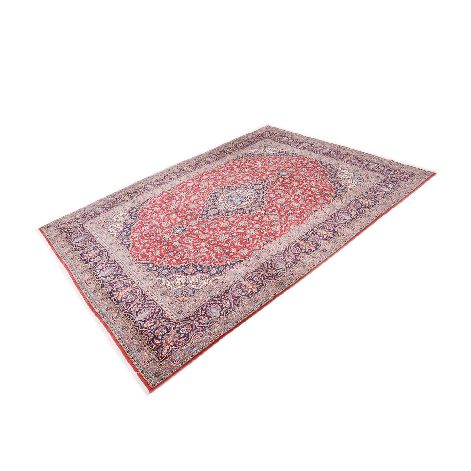 Perser Rug - Keshan - 414 x 300 cm - red