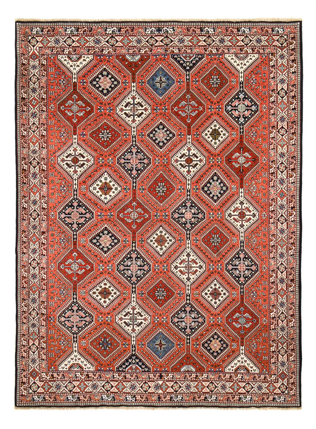 Perser Rug - Nomadic - 406 x 298 cm - light red