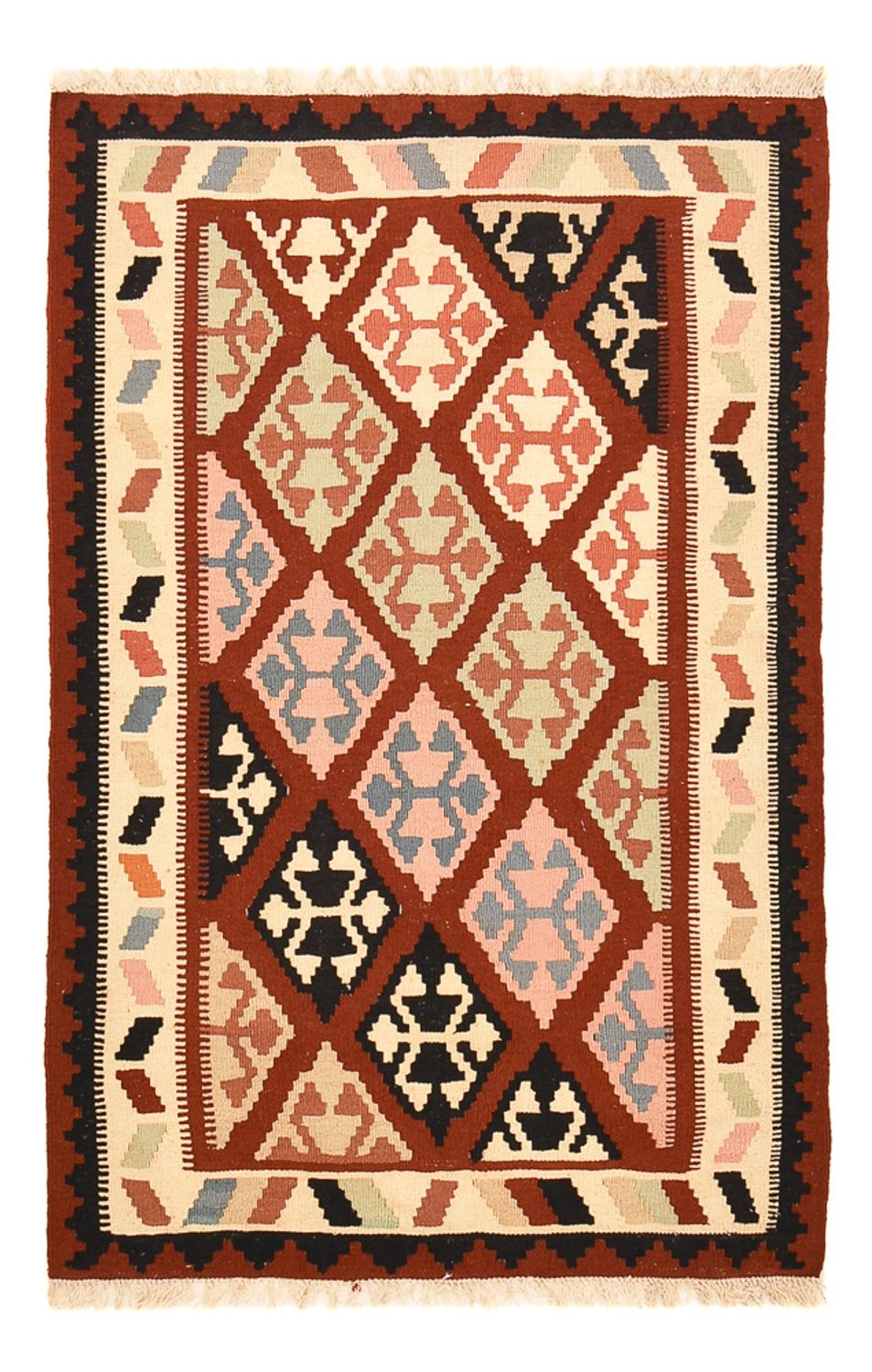 Kelim Rug - Oriental - 153 x 100 cm - multicolored