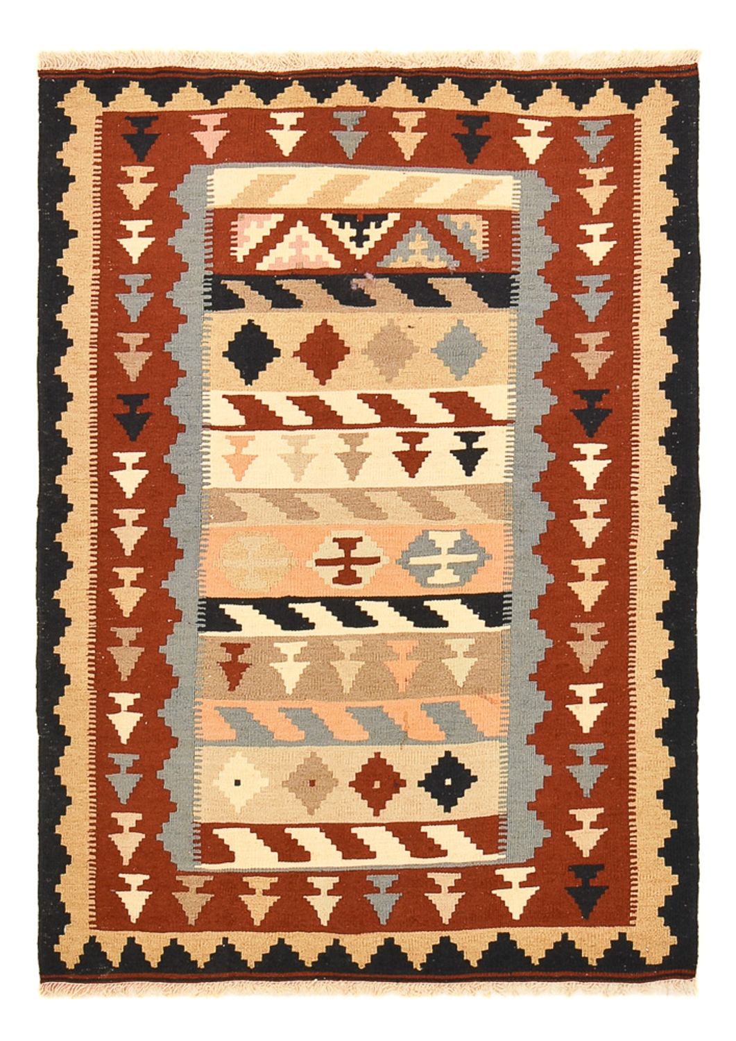 Kelim Rug - Oriental - 146 x 104 cm - multicolored