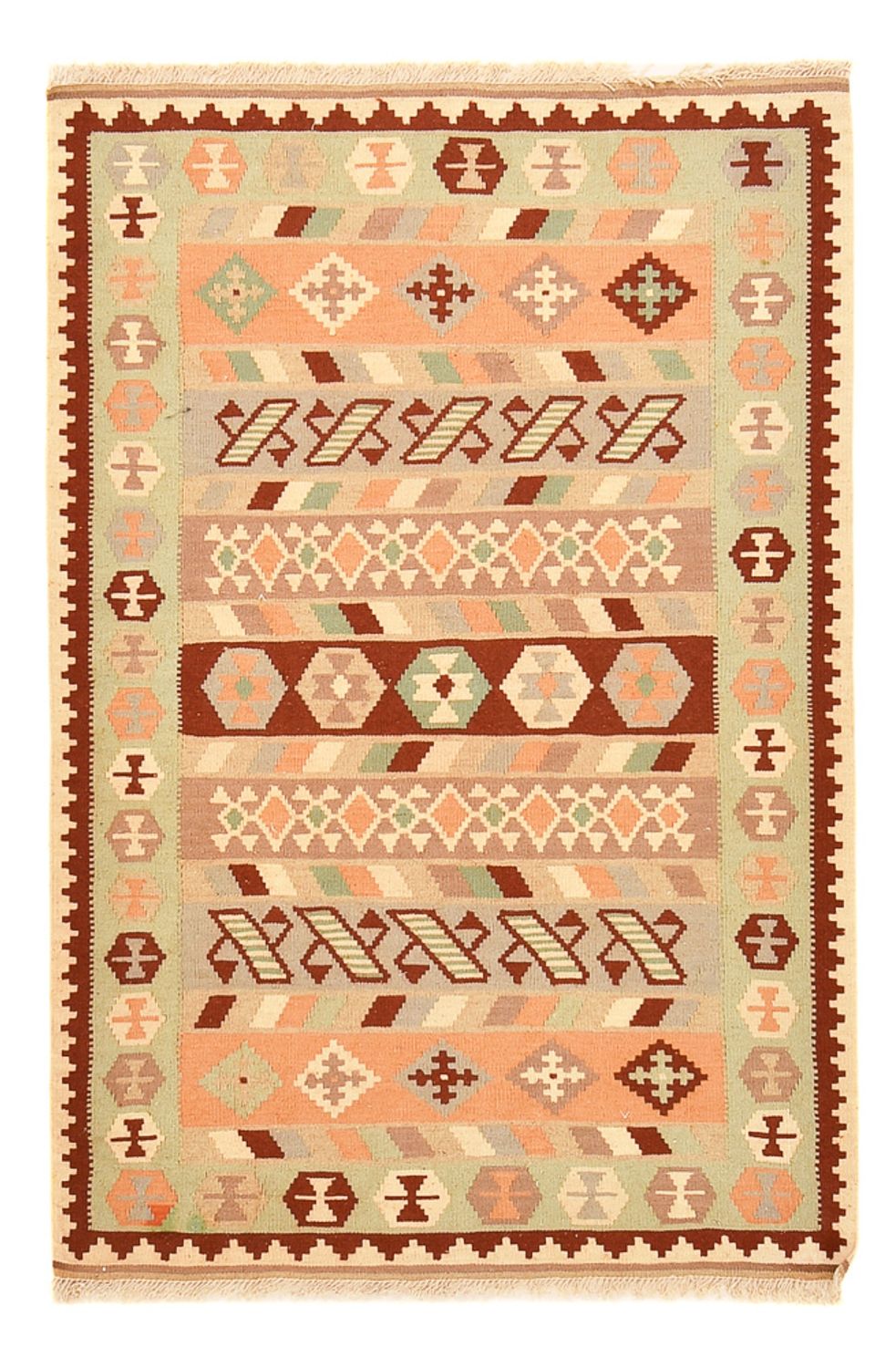 Kelim Rug - Oriental - 147 x 98 cm - multicolored