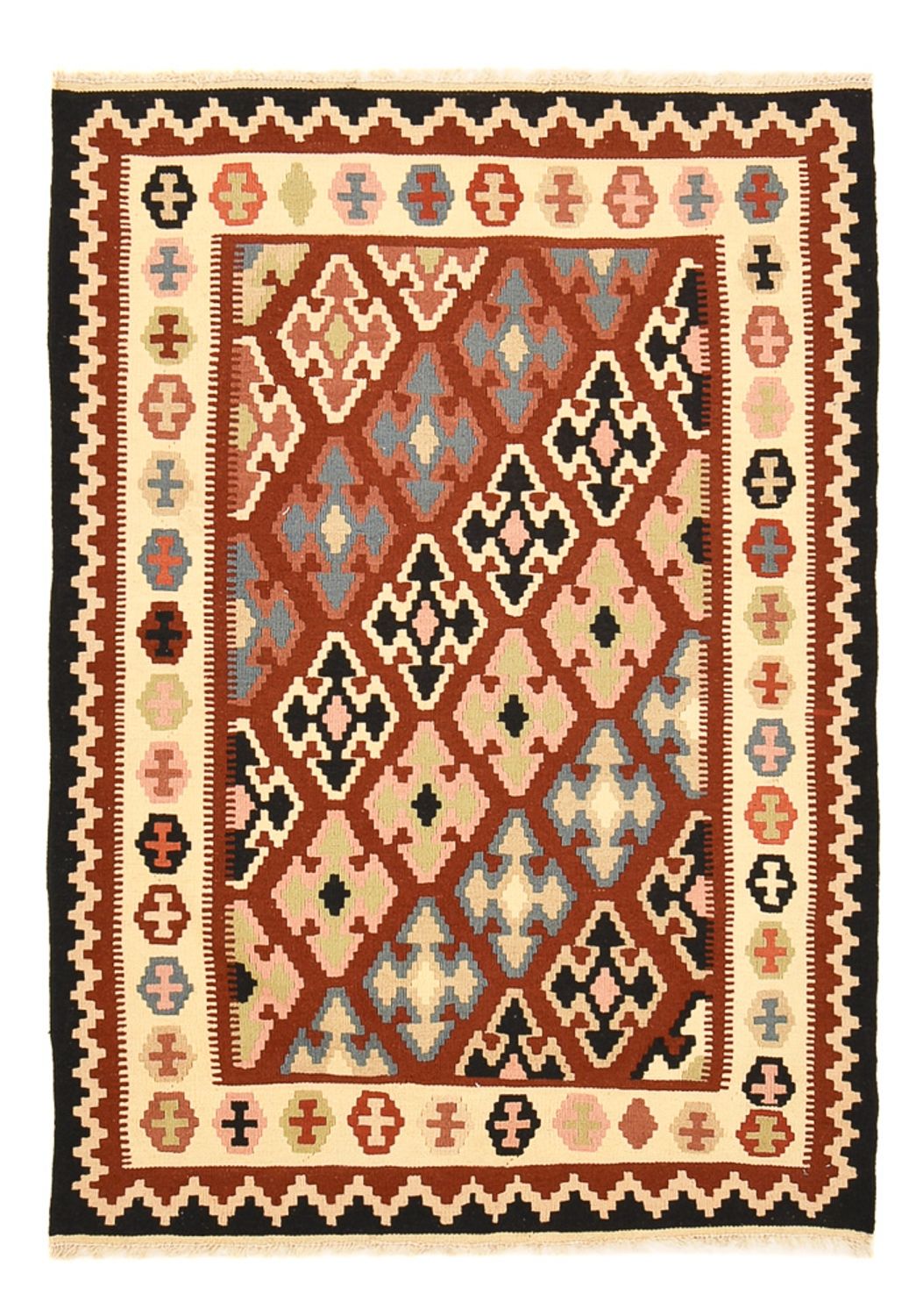 Kelim Rug - Oriental - 150 x 106 cm - multicolored