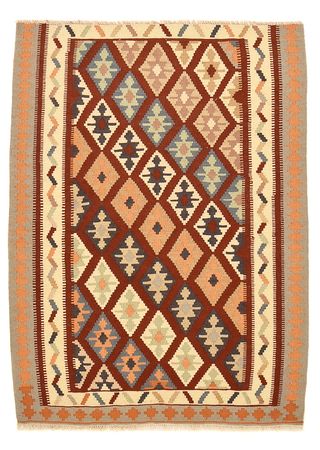 Kelim Rug - Oriental - 140 x 100 cm - multicolored