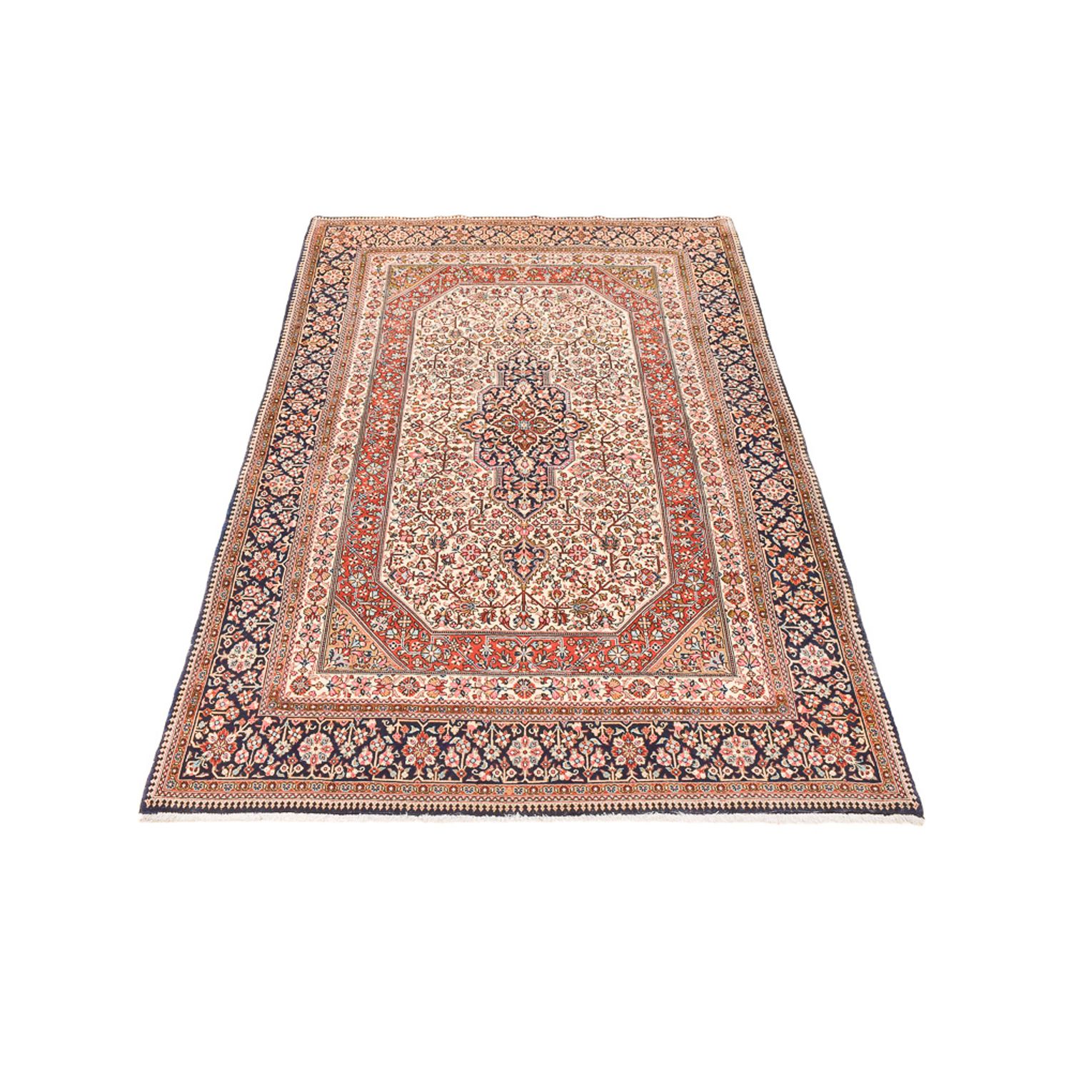 Perser Rug - Ghom - 220 x 136 cm - rust