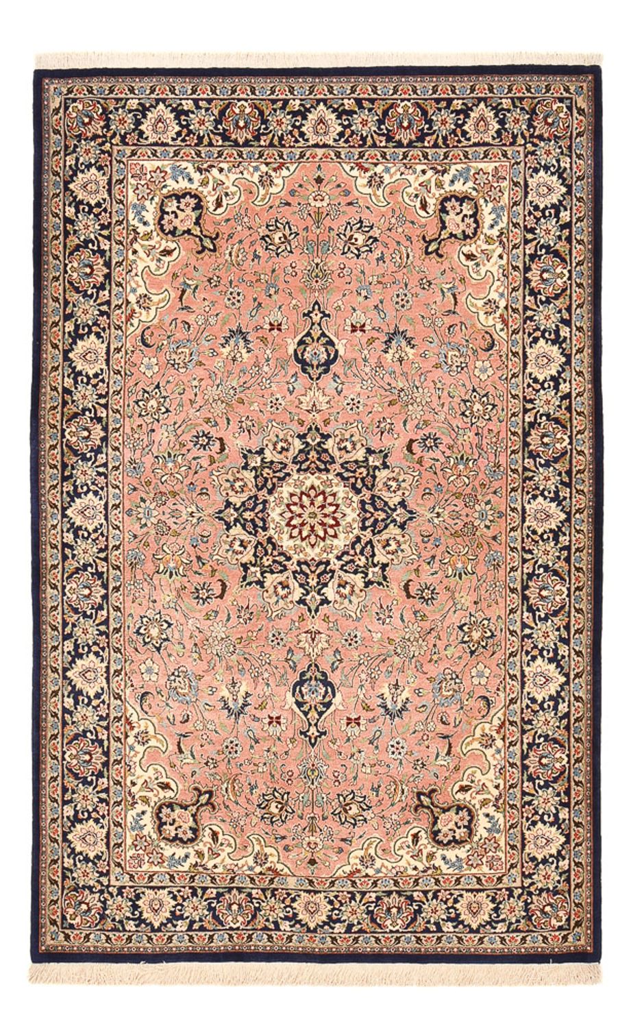 Perser Rug - Ghom - Royal - 216 x 135 cm - light red