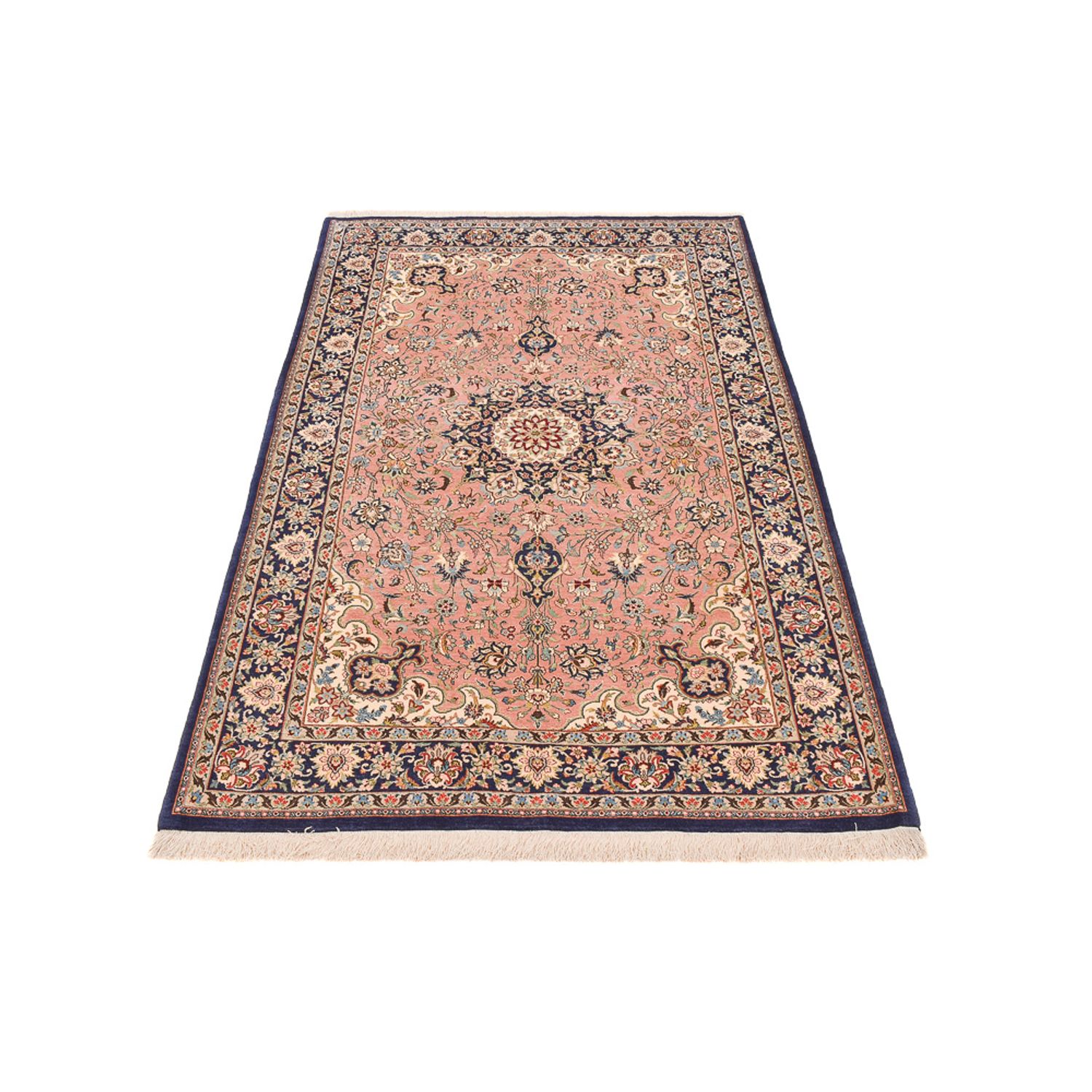 Perser Rug - Ghom - Royal - 216 x 135 cm - light red