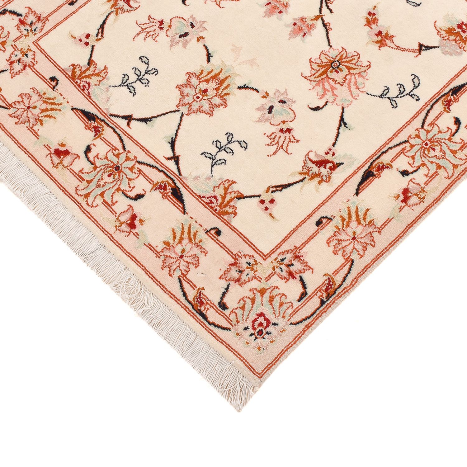 Runner Perser Rug - Tabriz - Royal - 262 x 77 cm - beige