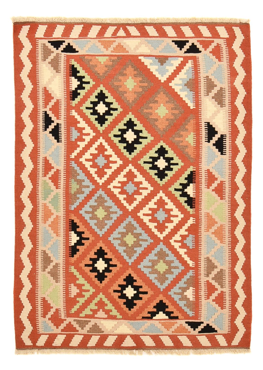 Kelim Rug - Oriental - 148 x 105 cm - multicolored