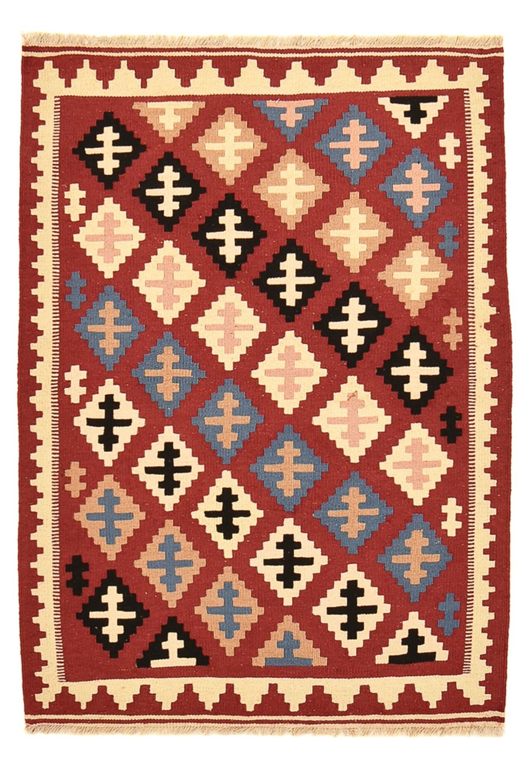 Kelim Rug - Oriental - 145 x 102 cm - multicolored