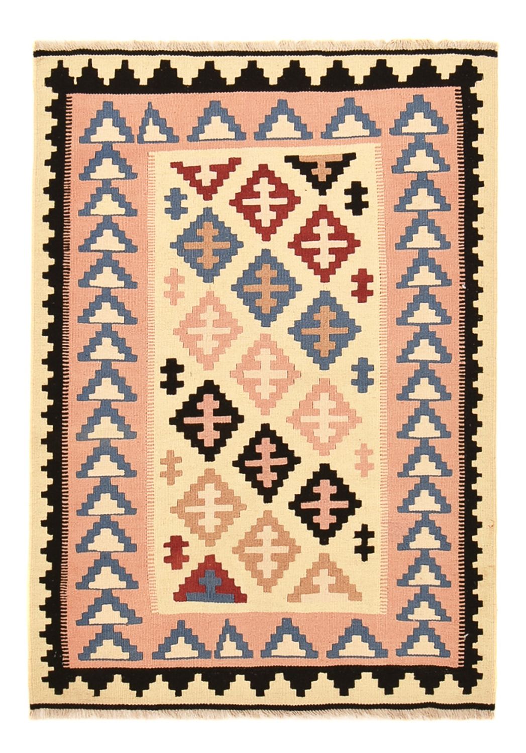 Kelim Rug - Oriental - 145 x 100 cm - multicolored