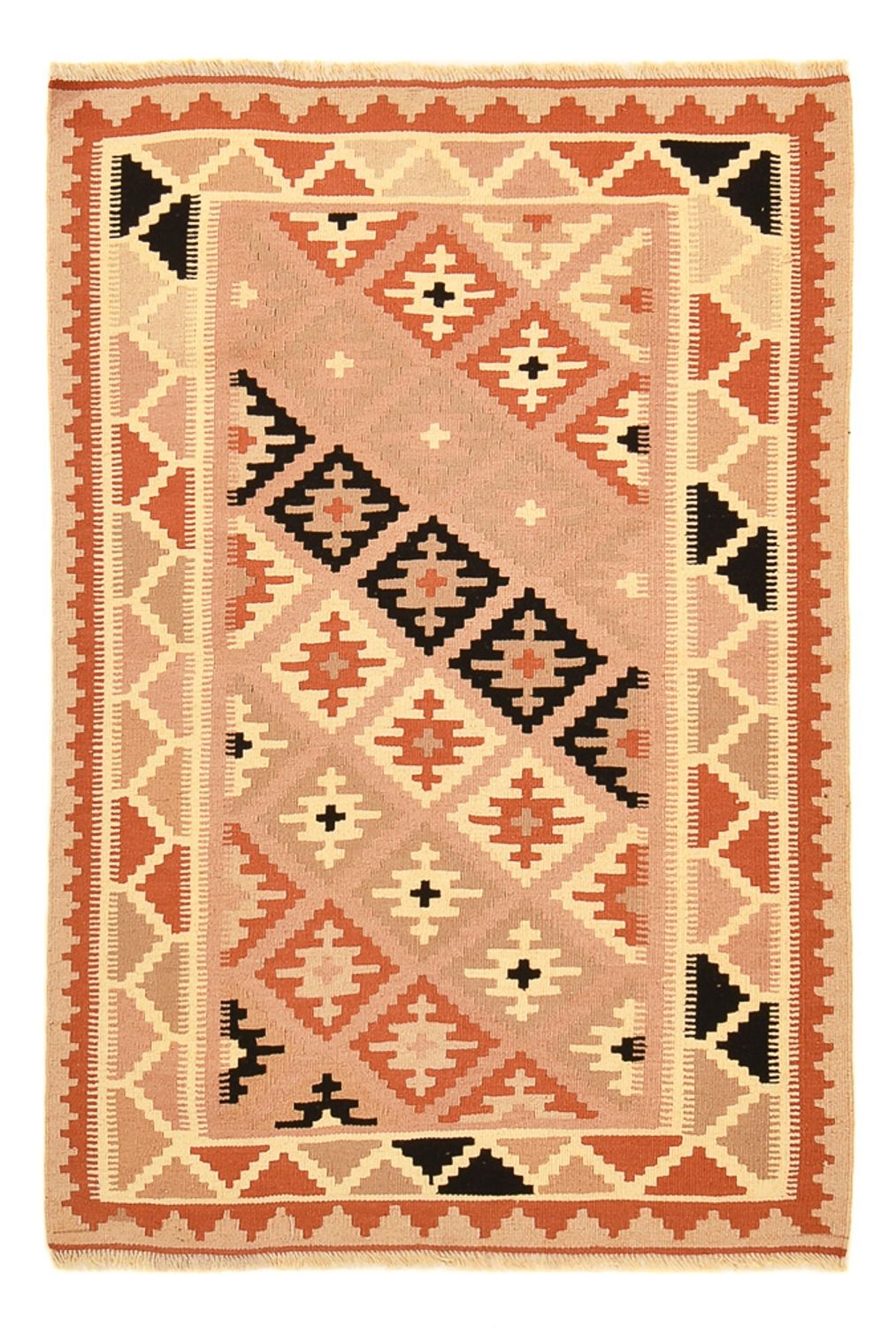 Kelim Rug - Oriental - 150 x 100 cm - multicolored