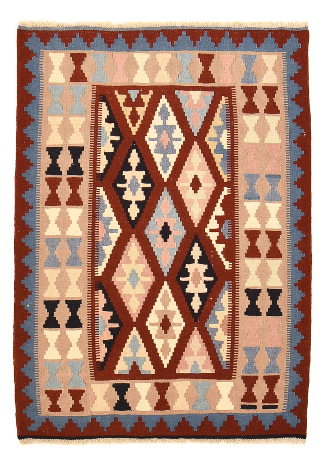 Kelim Rug - Oriental - 142 x 100 cm - multicolored