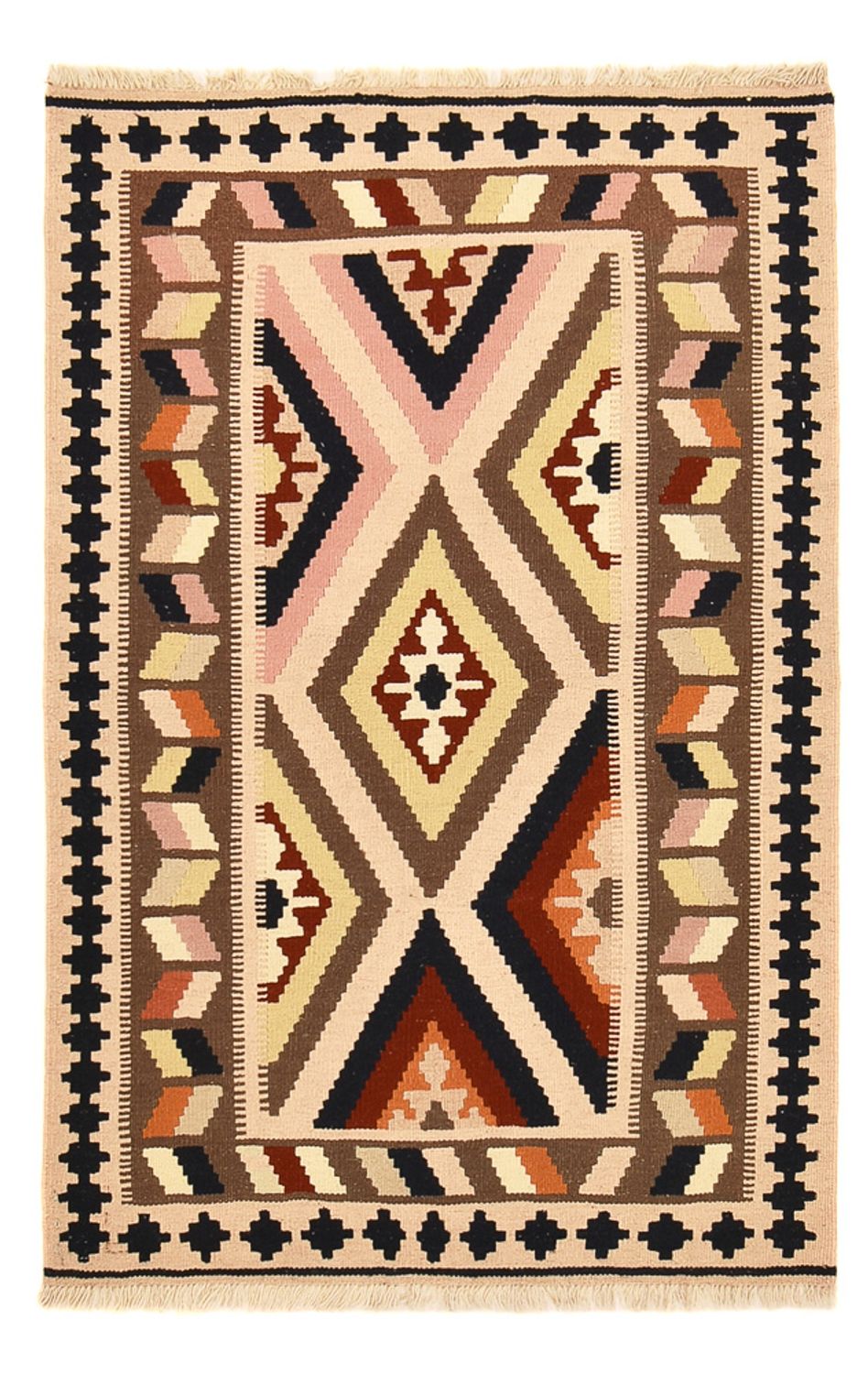 Kelim Rug - Oriental - 152 x 100 cm - multicolored