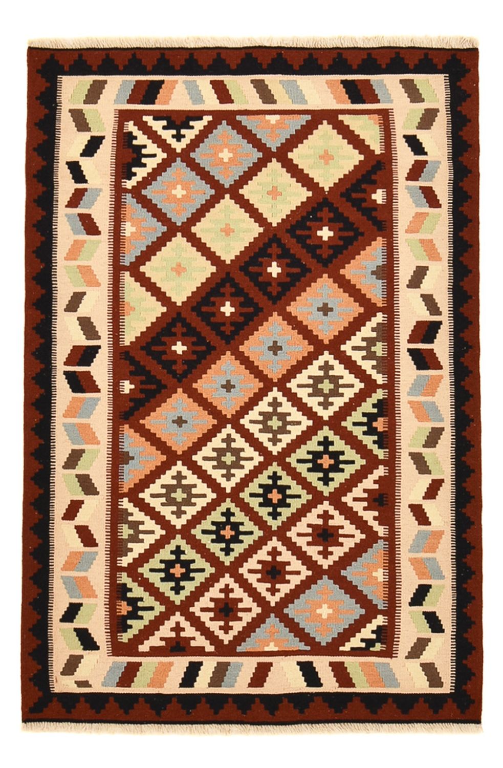 Kelim Rug - Oriental - 150 x 104 cm - multicolored