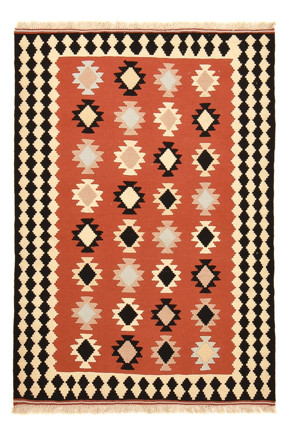 Kelim Rug - Oriental - 147 x 100 cm - multicolored