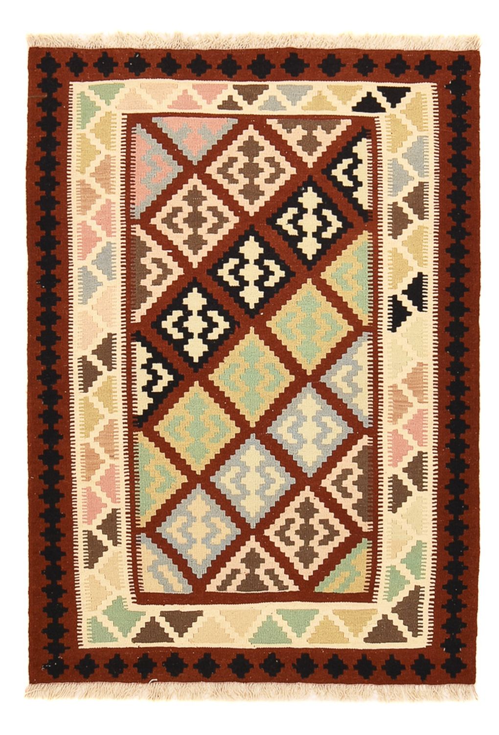 Kelim Rug - Oriental - 144 x 103 cm - multicolored