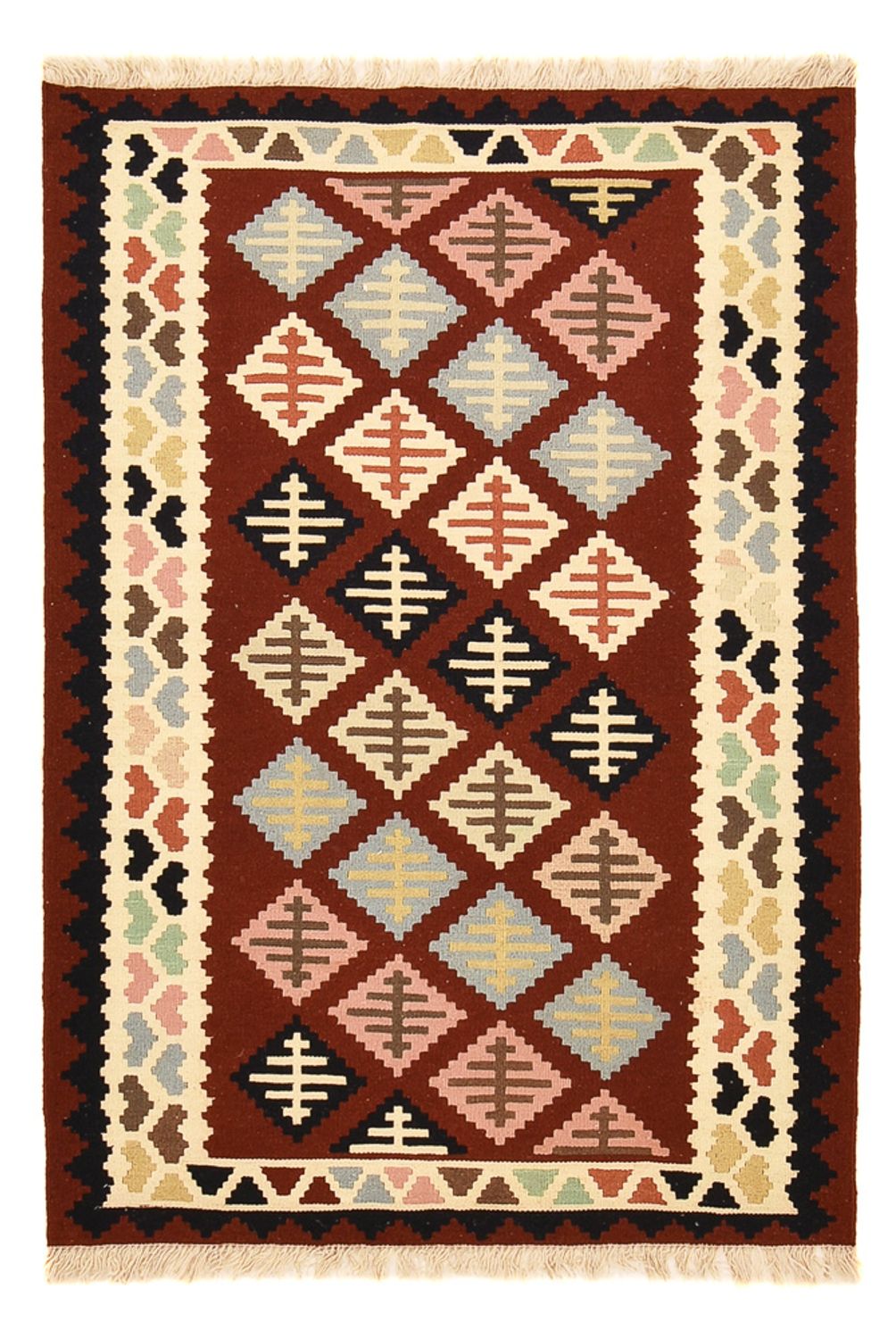 Kelim Rug - Oriental - 147 x 103 cm - multicolored