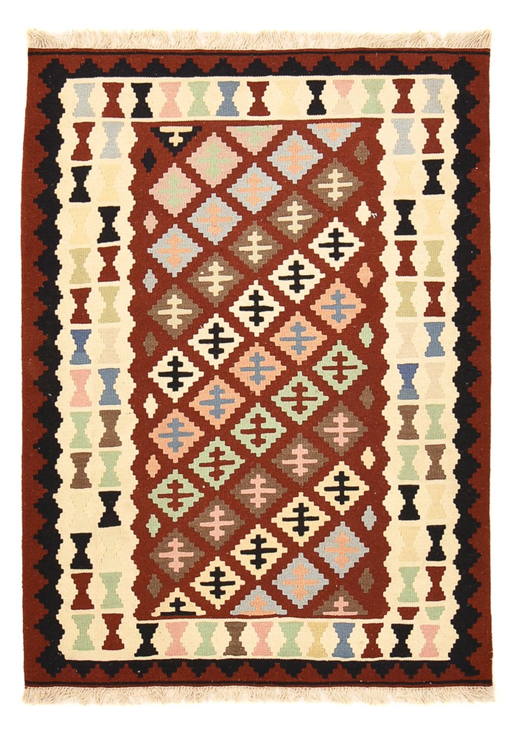 Kelim Rug - Oriental - 148 x 110 cm - multicolored