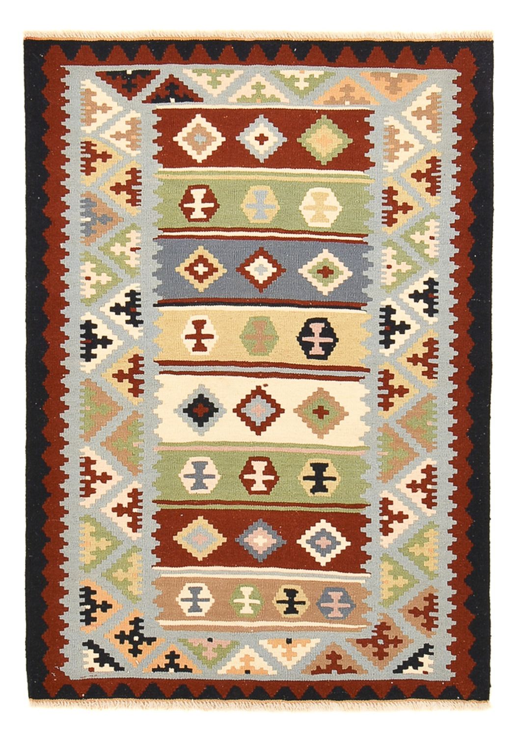 Kelim Rug - Oriental - 146 x 103 cm - multicolored