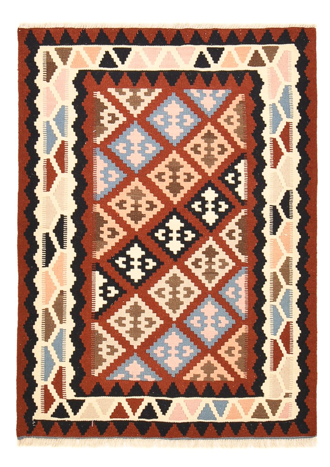 Kelim Rug - Oriental - 144 x 107 cm - multicolored