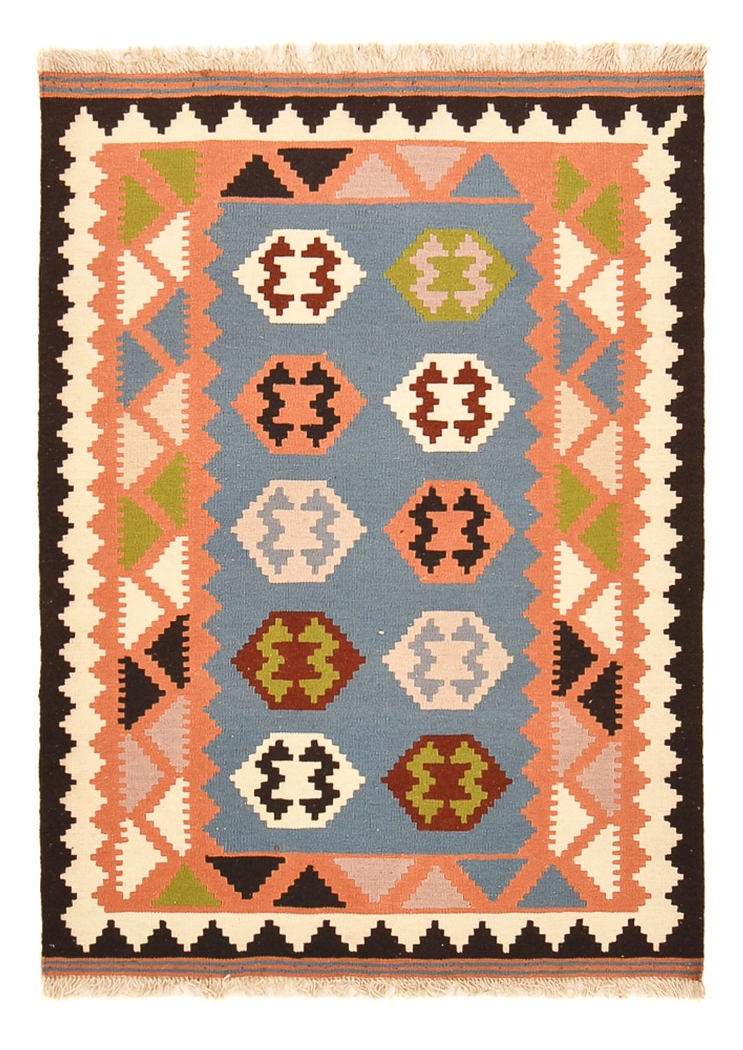 Kelim Rug - Oriental - 150 x 107 cm - multicolored