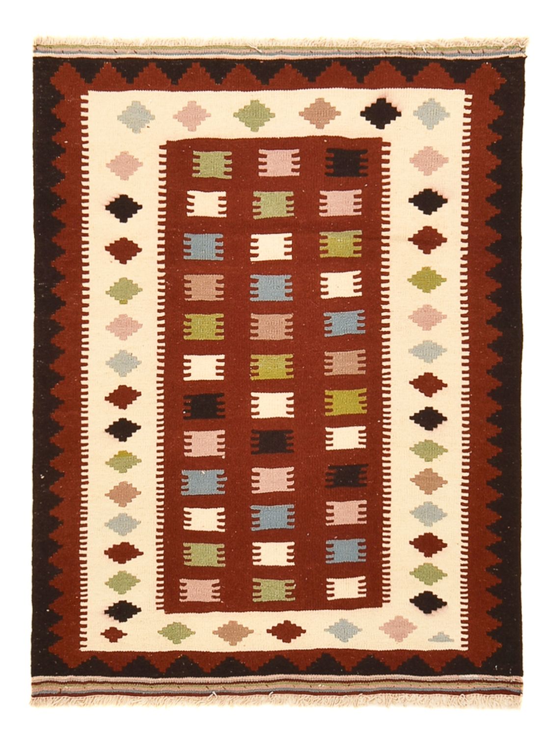 Kelim Rug - Oriental - 137 x 103 cm - multicolored