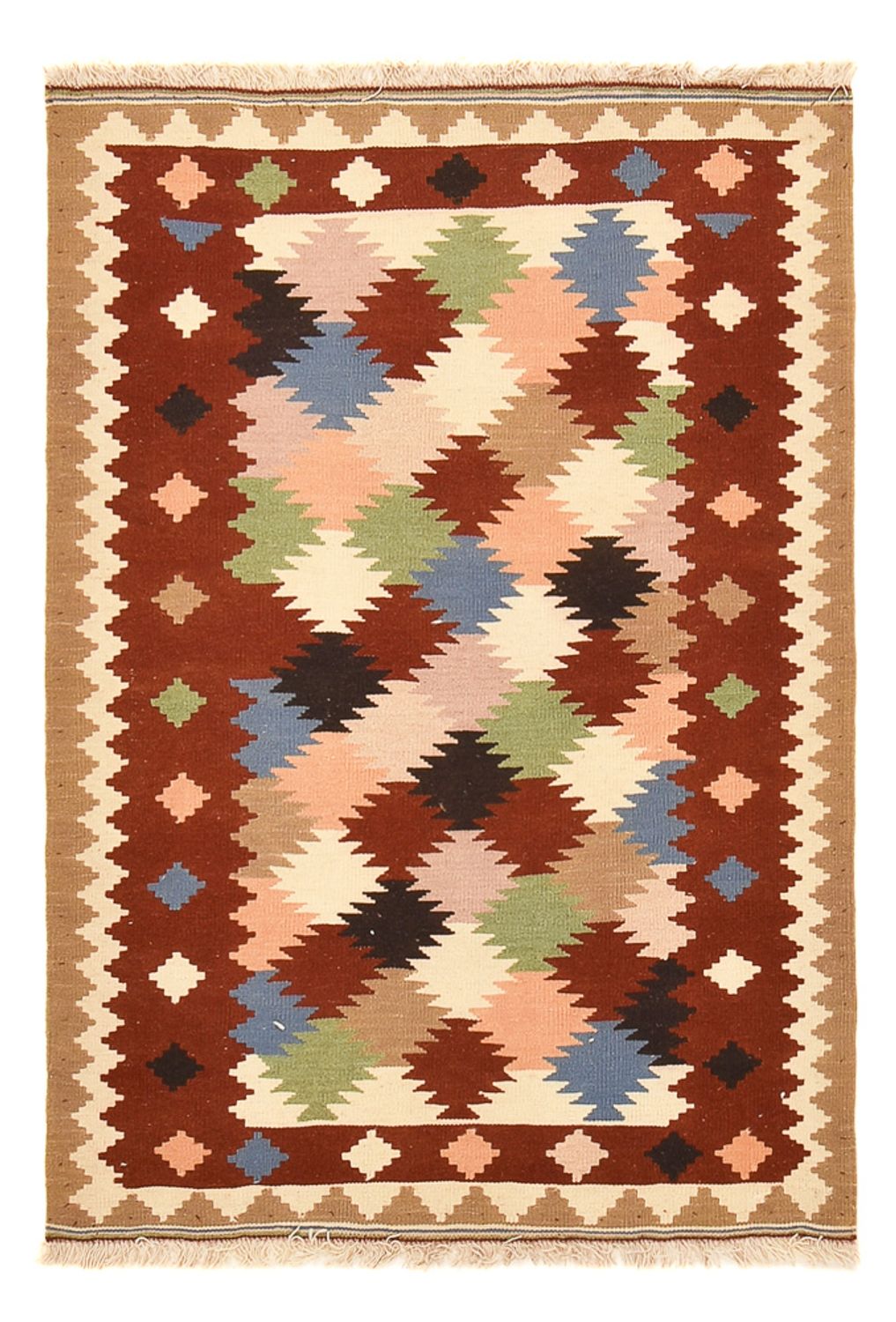 Kelim Rug - Oriental - 150 x 102 cm - multicolored