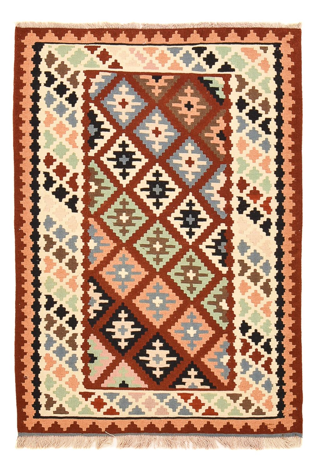 Kelim Rug - Oriental - 145 x 102 cm - multicolored