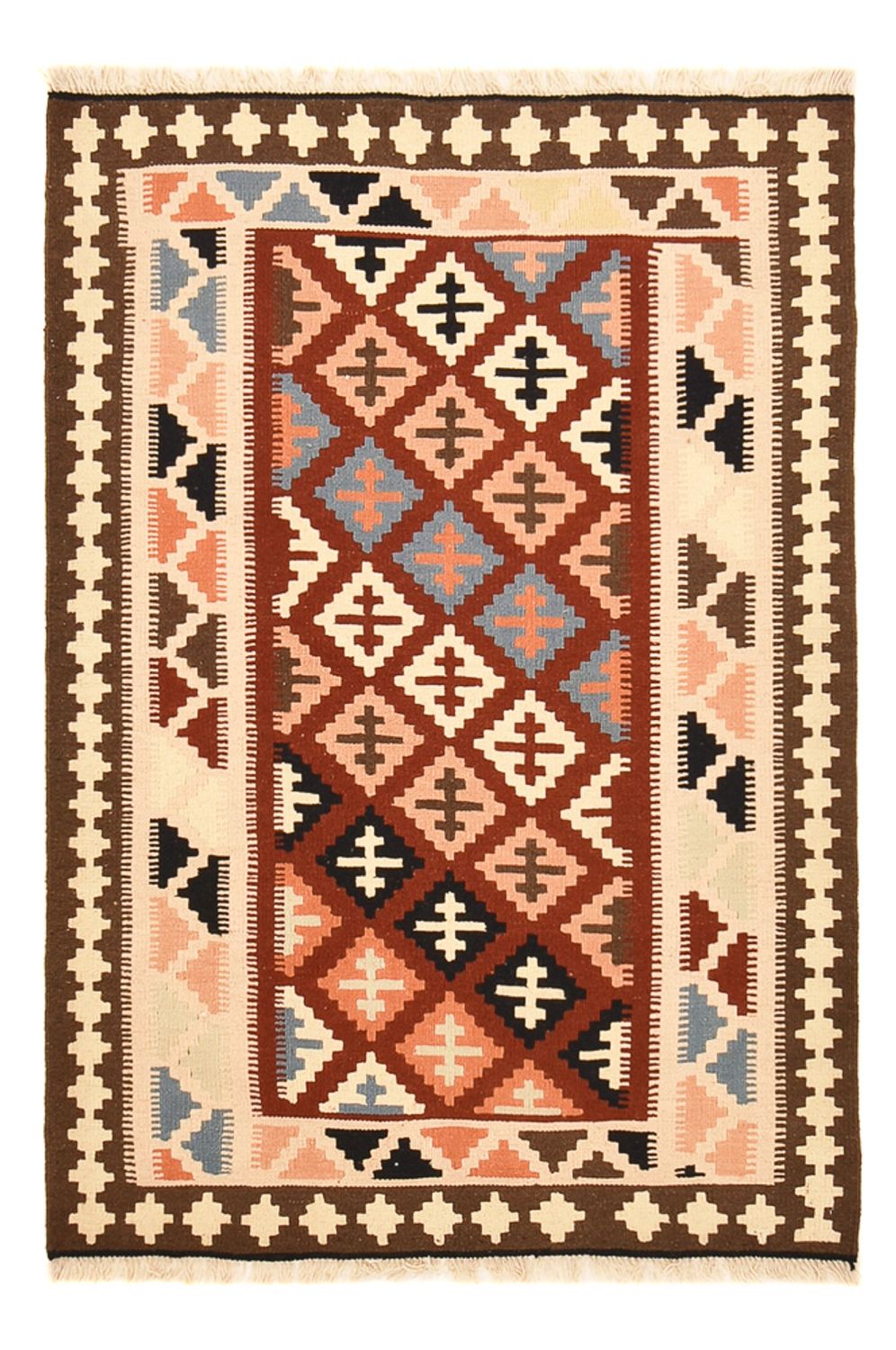 Kelim Rug - Oriental - 150 x 105 cm - multicolored