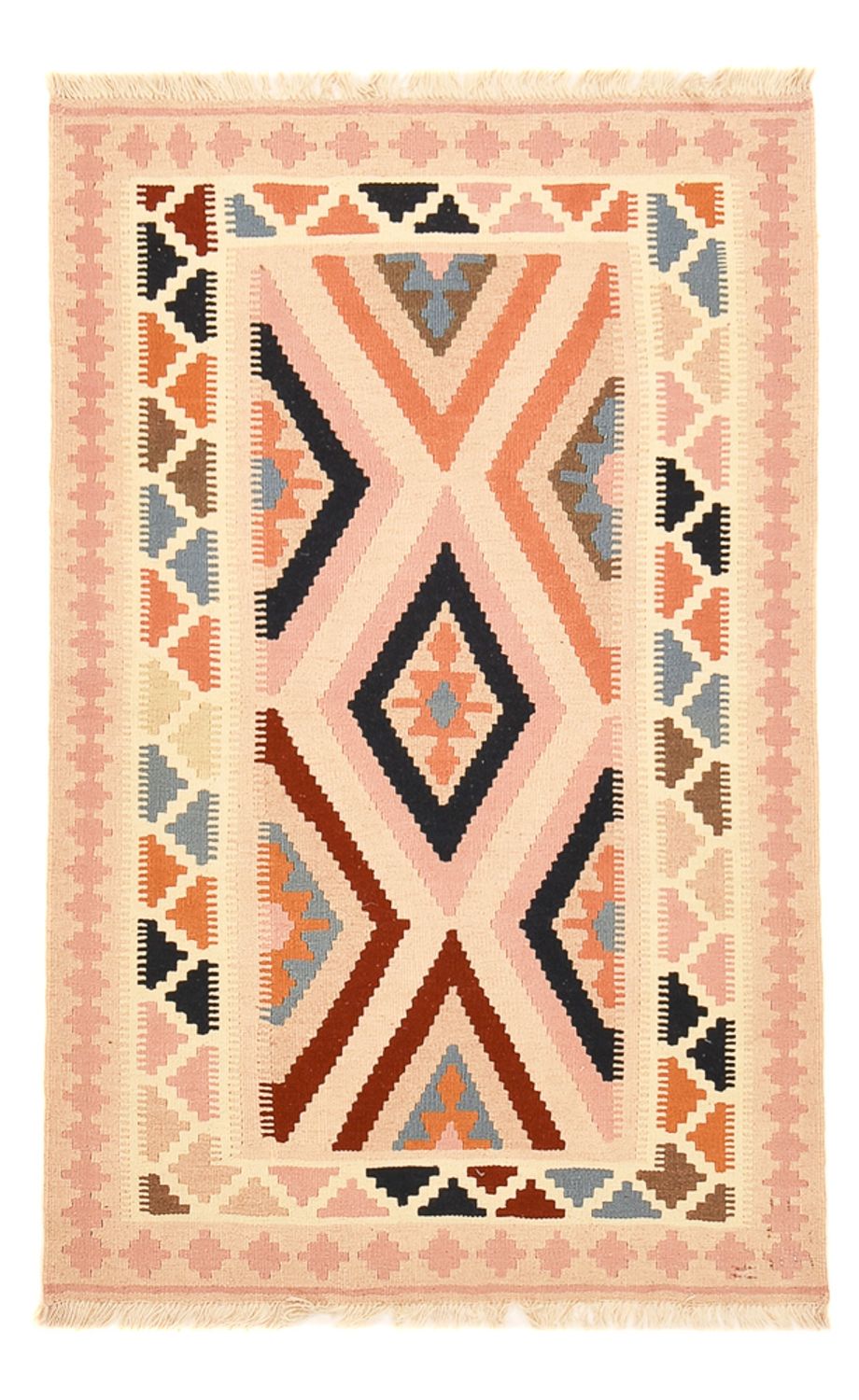 Kelim Rug - Oriental - 150 x 97 cm - multicolored