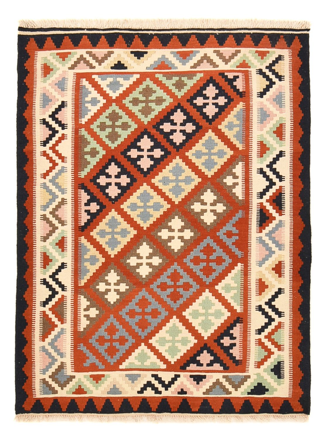 Kelim Rug - Oriental - 142 x 107 cm - multicolored