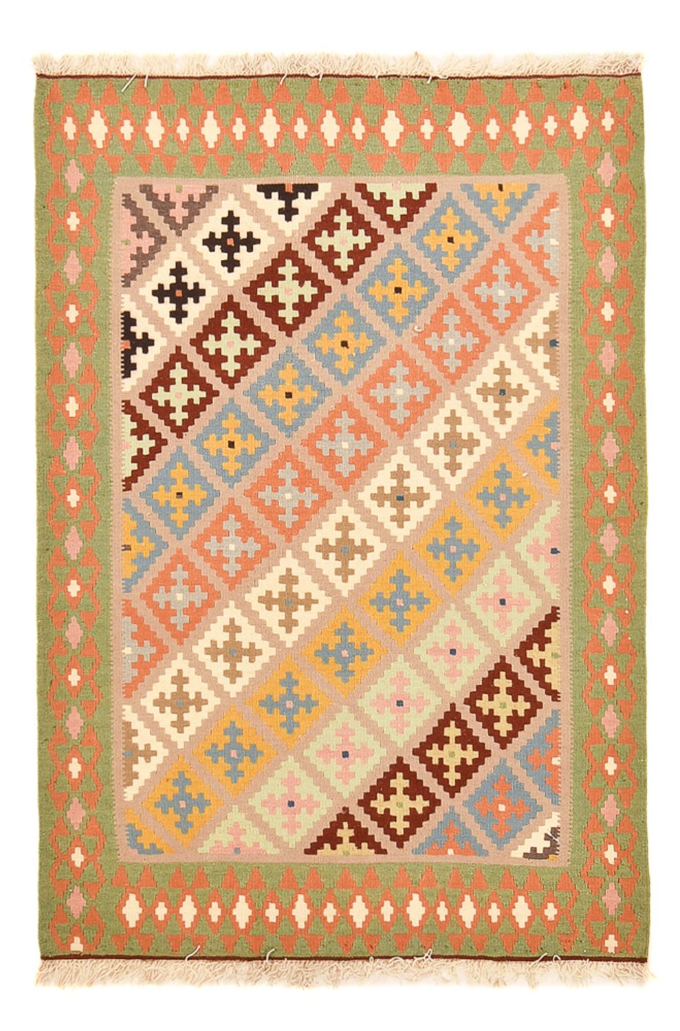 Kelim Rug - Oriental - 150 x 105 cm - multicolored