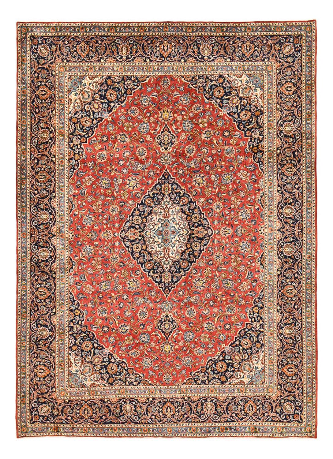 Perser Rug - Keshan - 412 x 300 cm - red