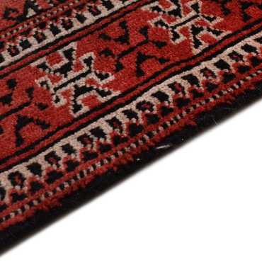 Runner Turkaman Rug - 266 x 97 cm - red