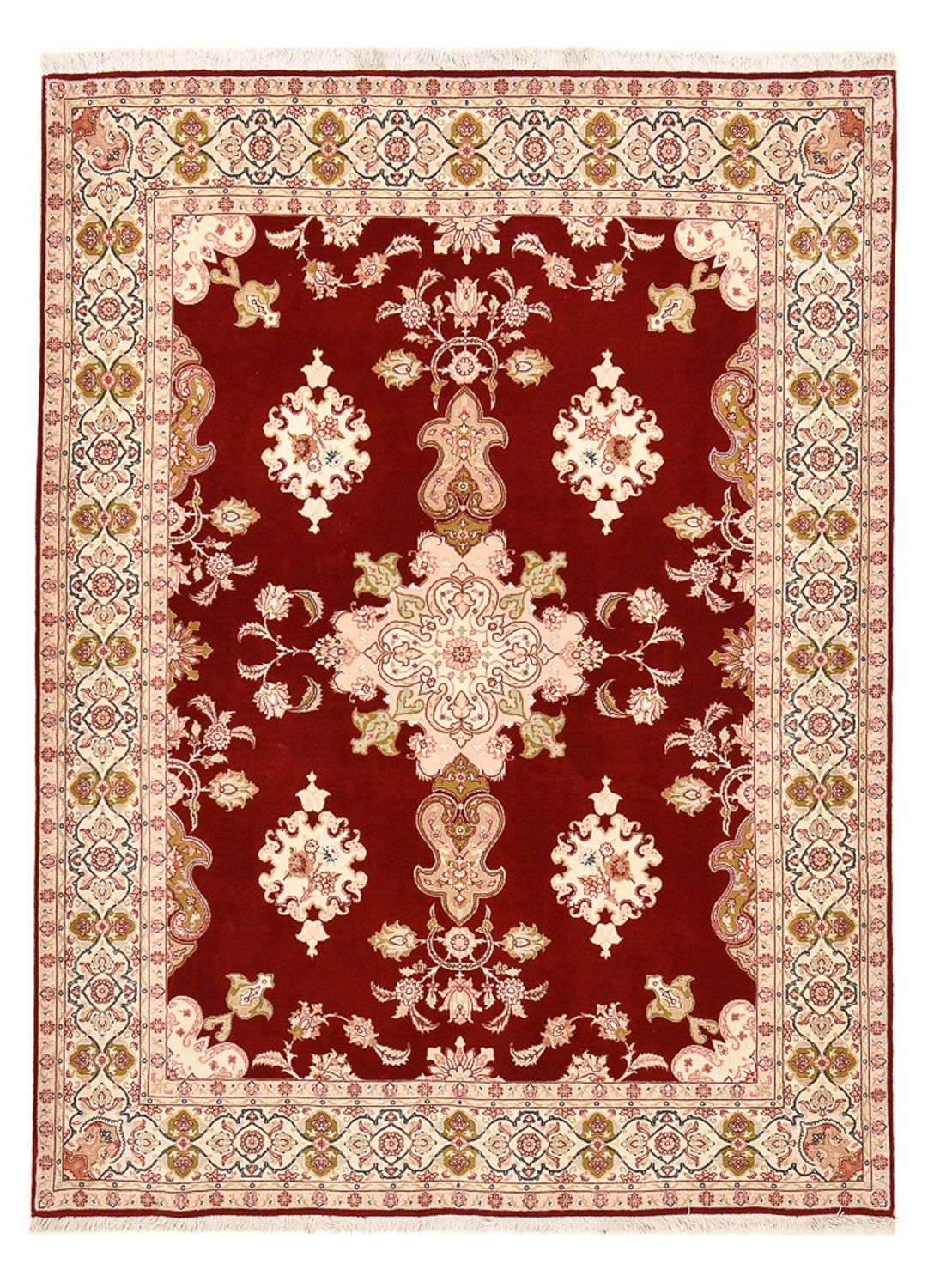 Perser Rug - Tabriz - Royal - 203 x 152 cm - red