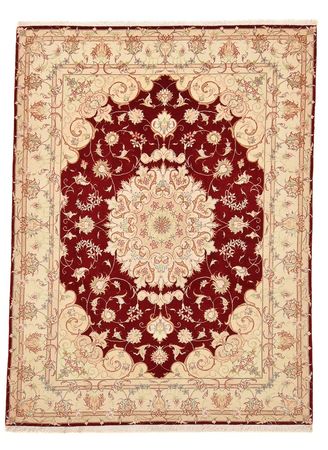 Perser Rug - Tabriz - Royal - 200 x 152 cm - red