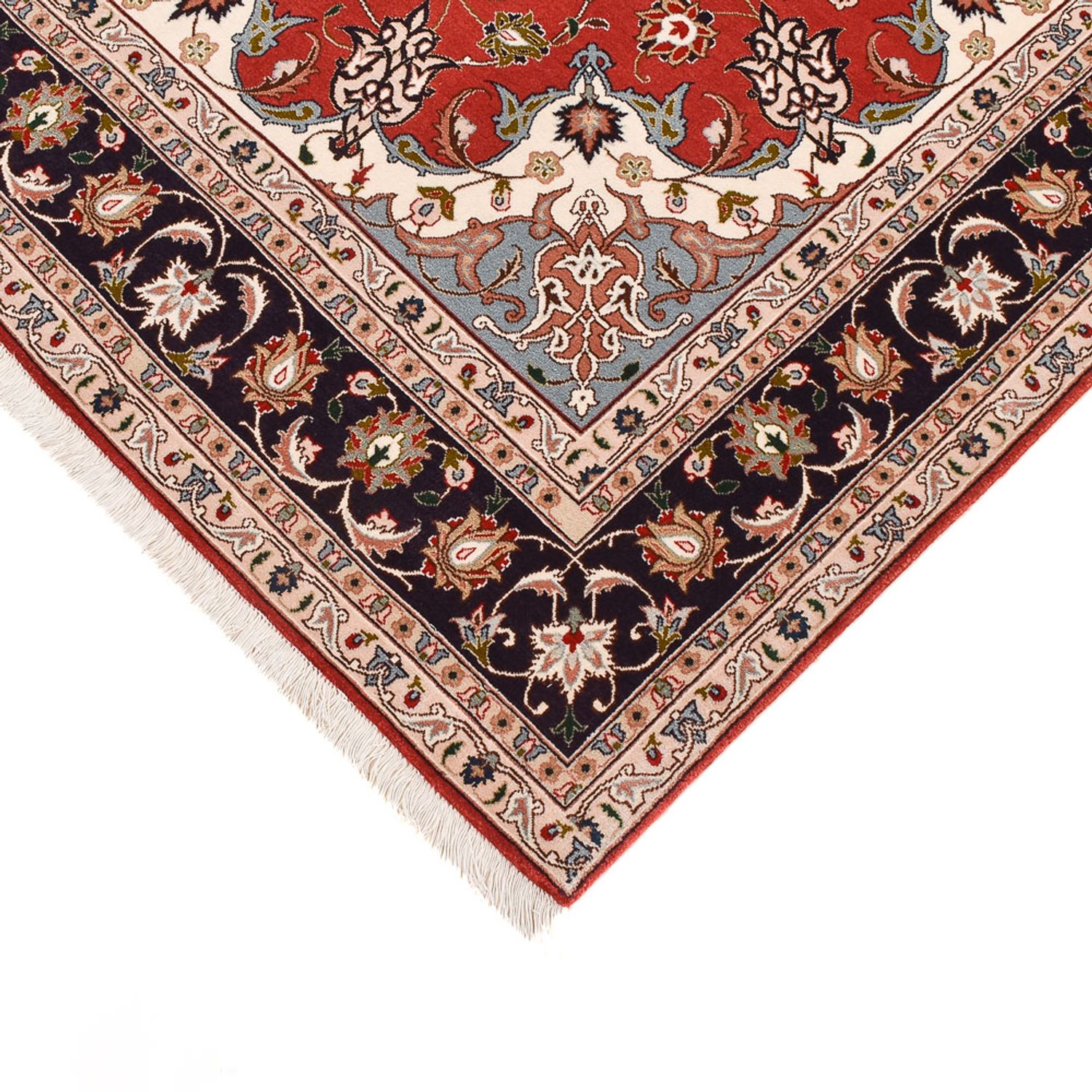 Perser Rug - Tabriz - Royal - 218 x 155 cm - red