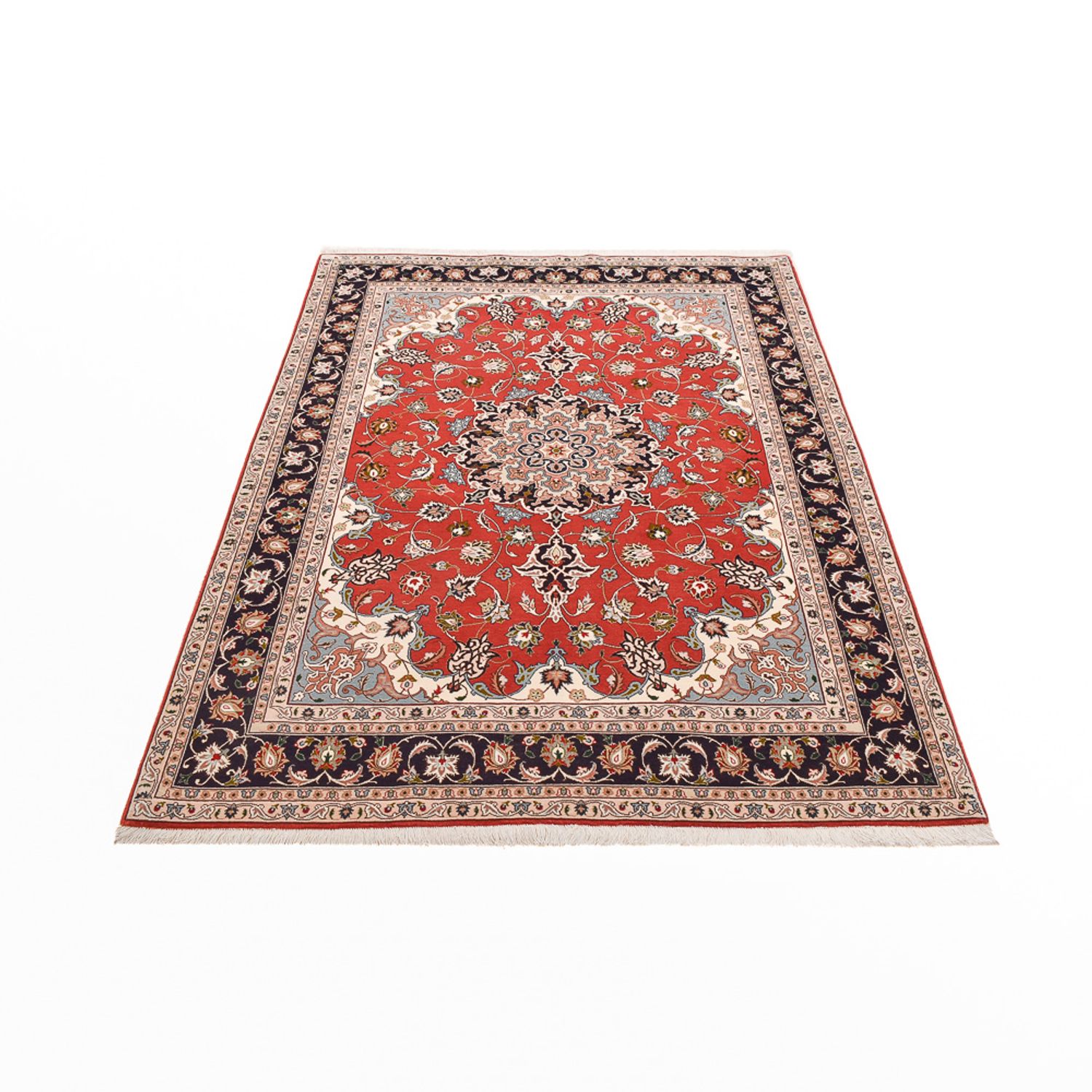 Perser Rug - Tabriz - Royal - 218 x 155 cm - red