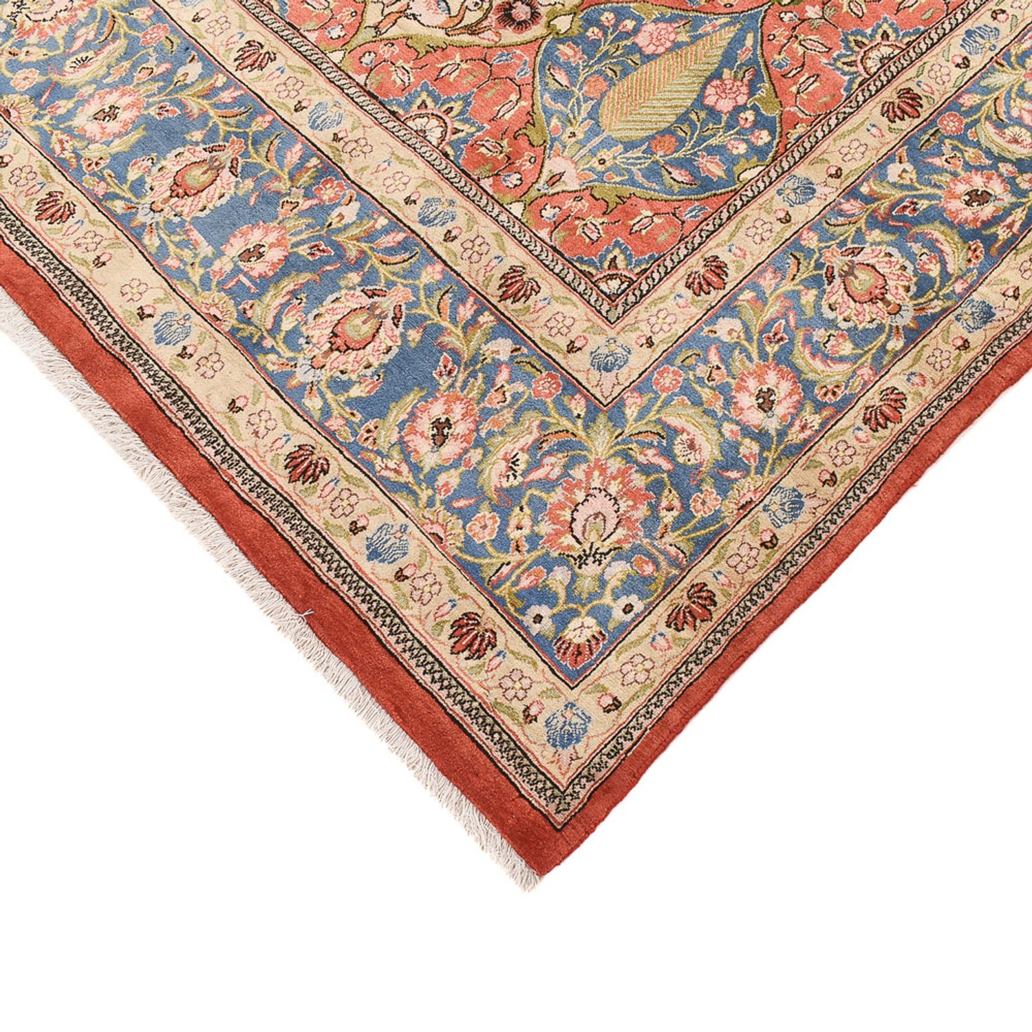 Runner Perser Rug - Keshan - 282 x 145 cm - multicolored