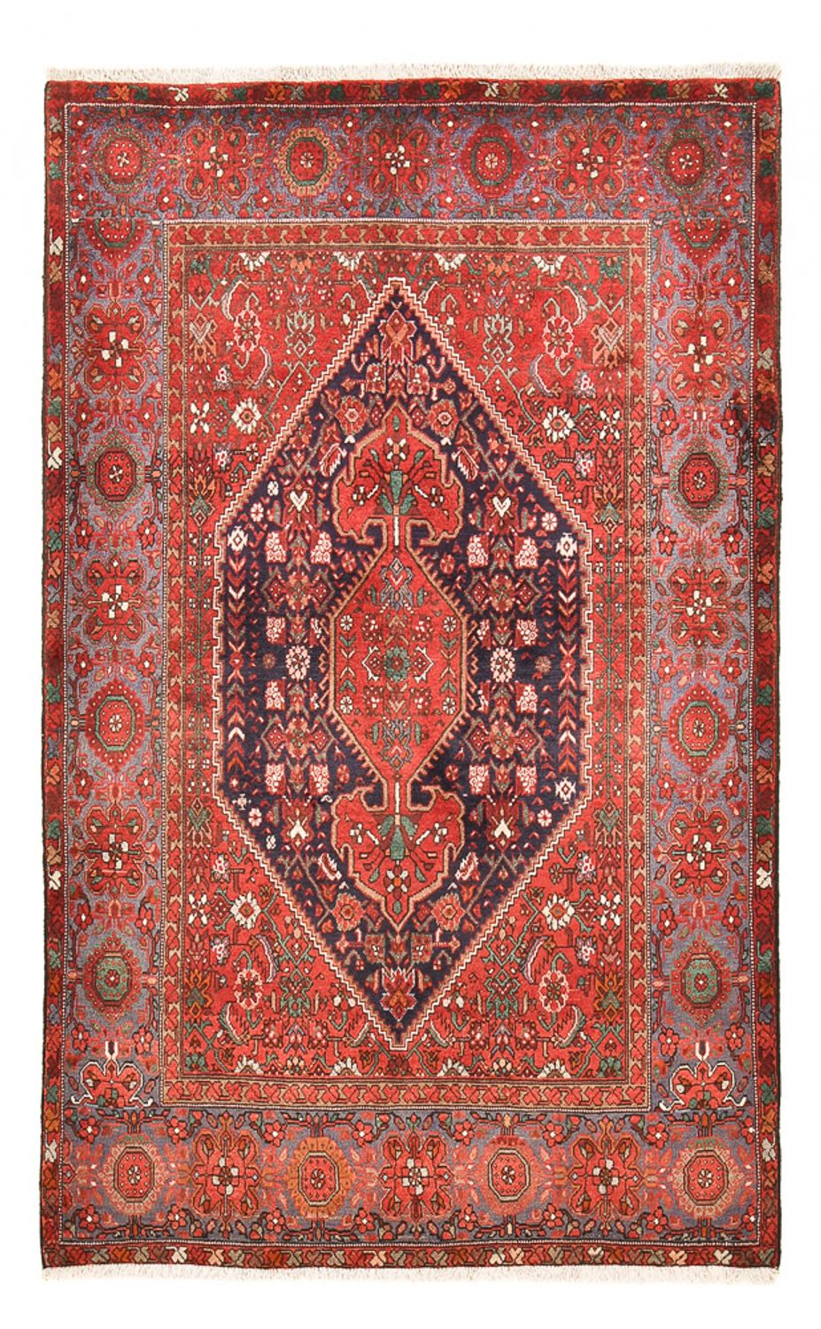 Perser Rug - Nomadic - 216 x 136 cm - red