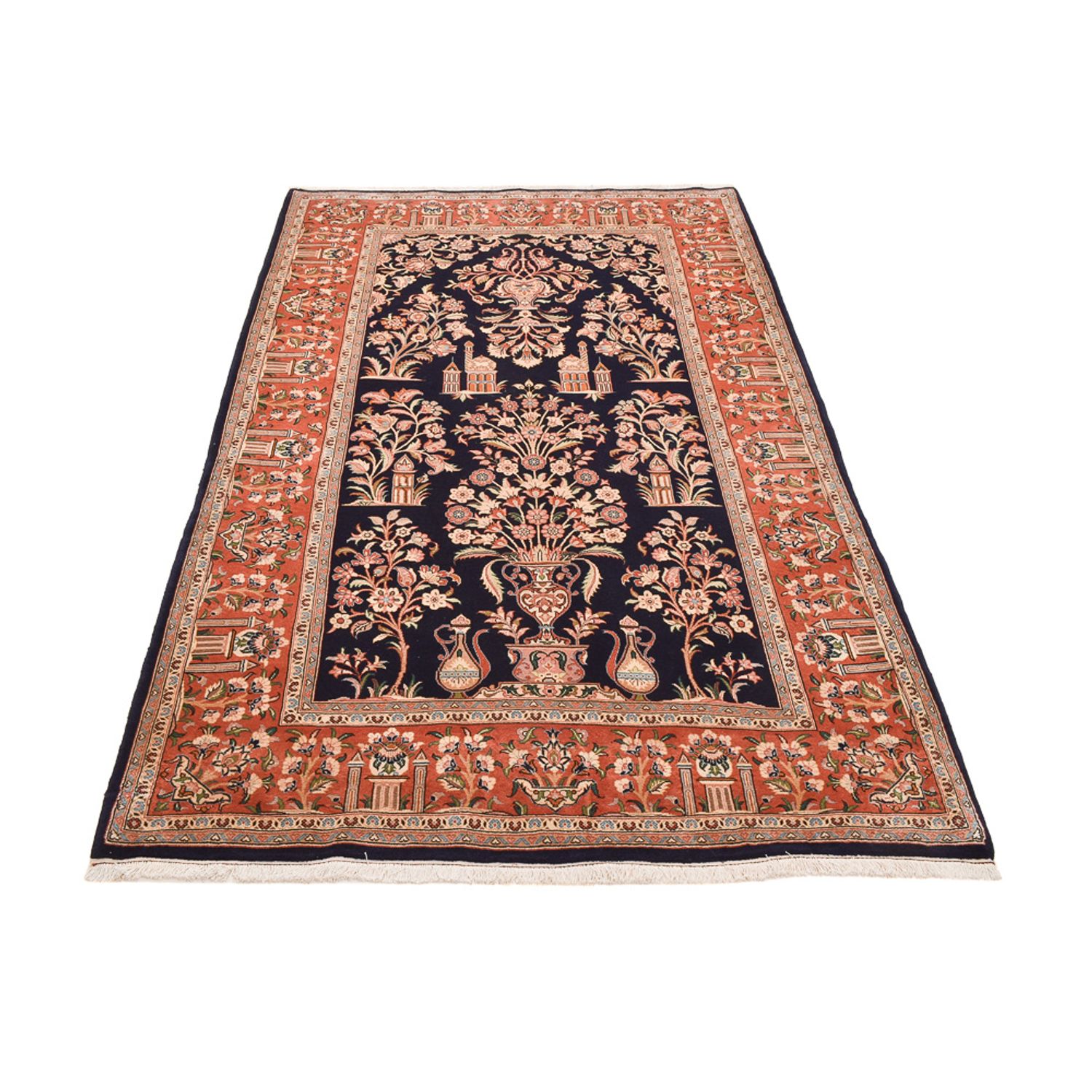 Perser Rug - Ghom - Royal - 270 x 157 cm - dark blue