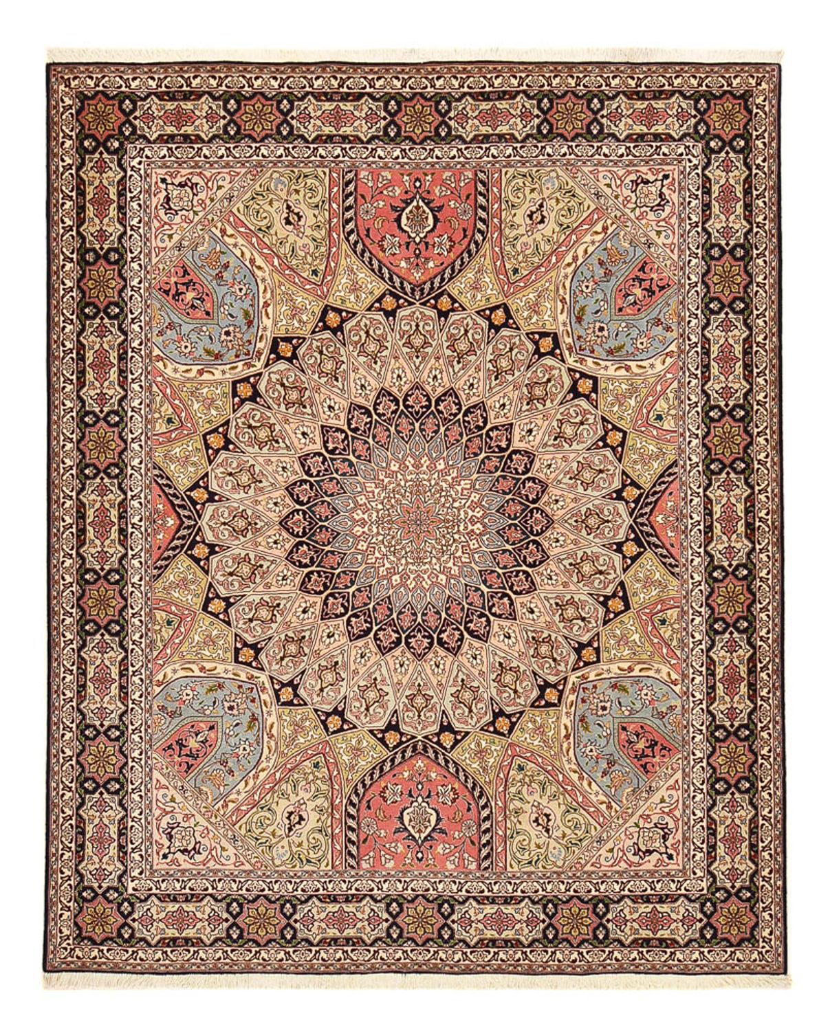 Perser Rug - Tabriz - Royal - 250 x 208 cm - dark beige